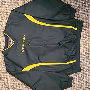 1990's Vintage Oregon Ducks Polyester Pullover Windbreaker